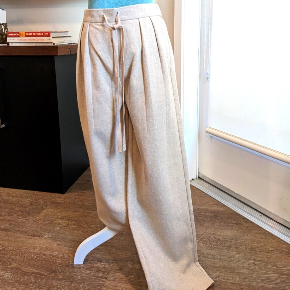 Mod Ref wide leg cotton pants